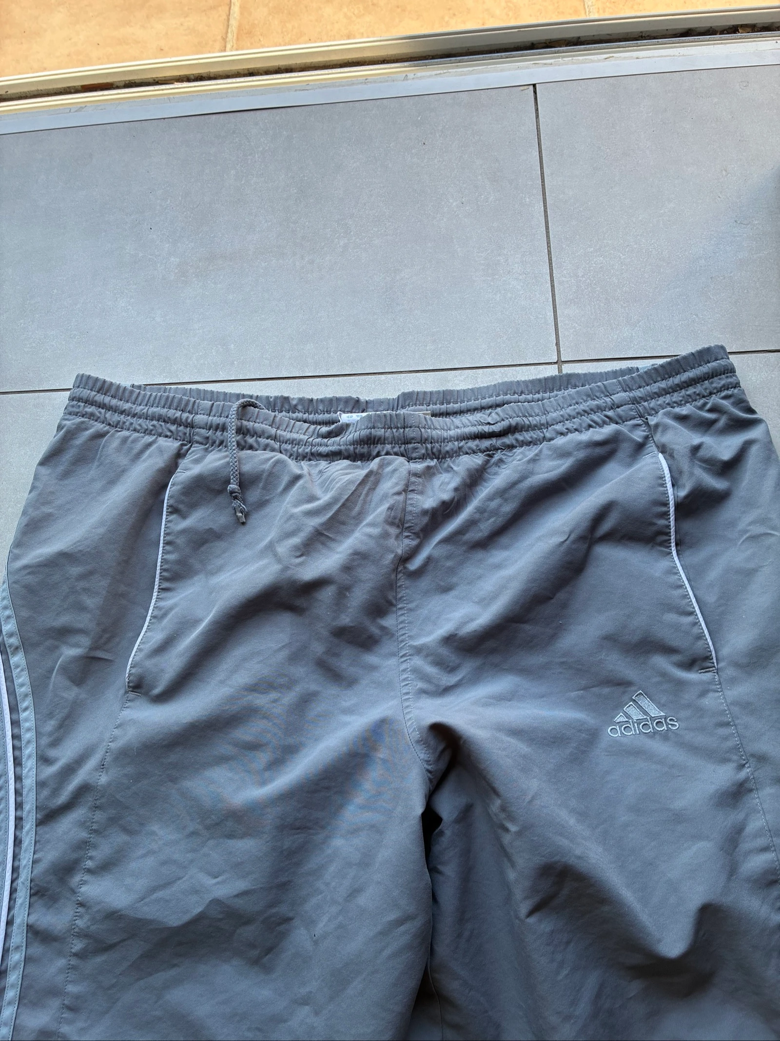 Adidas ventex Pantalon Cargo Survêtement Vintage Y2K Anos 2000 Preto Oversize XL – photo 5